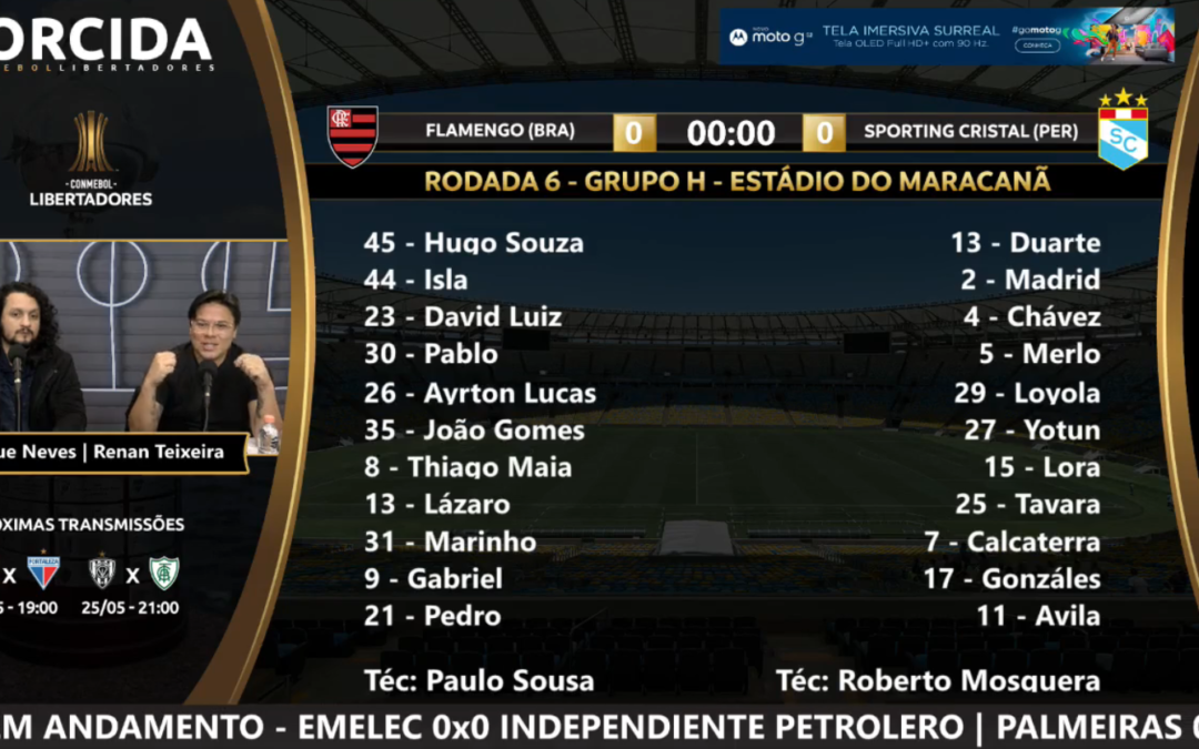 CONMEBOL Libertadores – Flamengo vs. Sporting Cristal